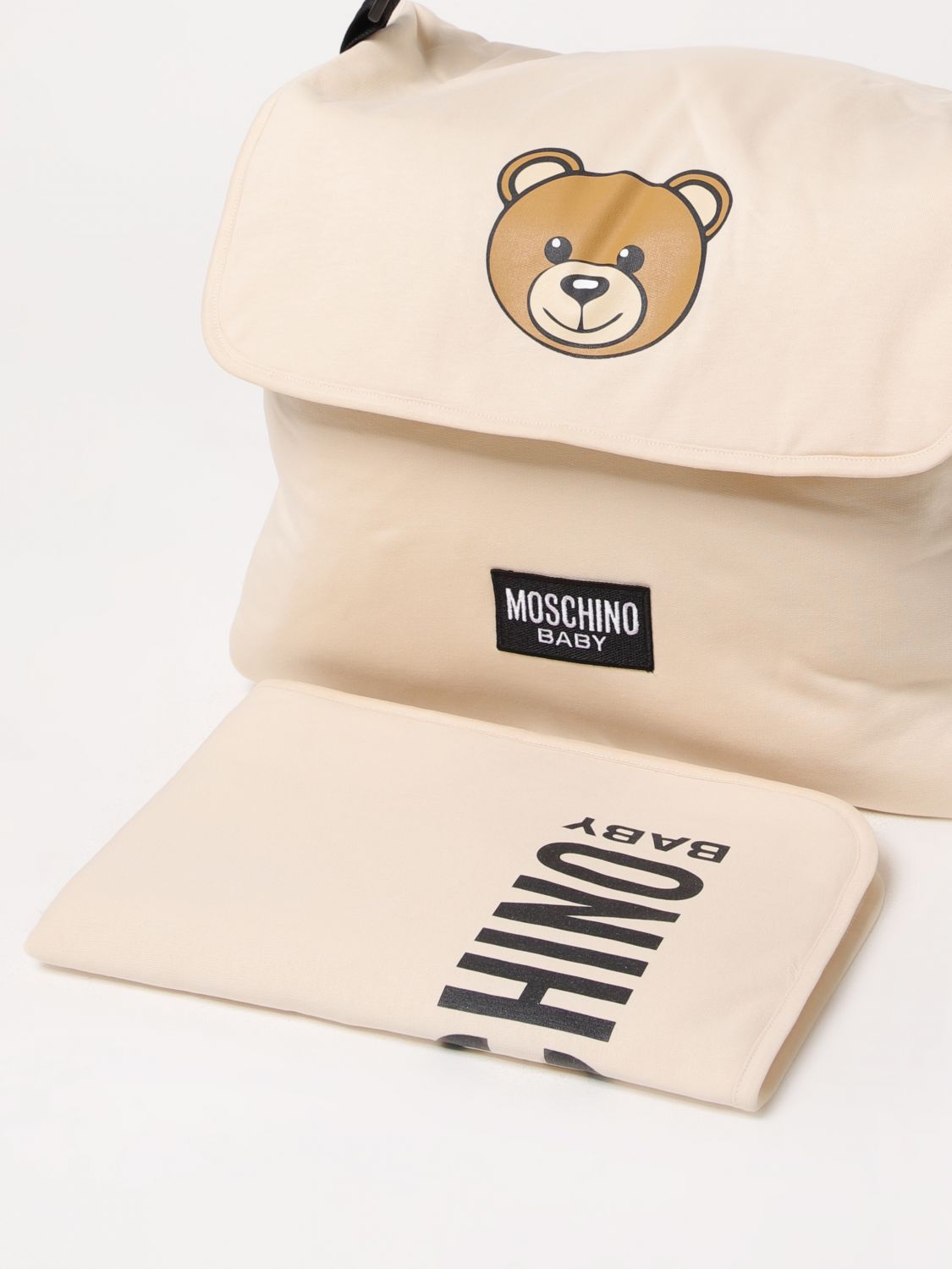 Moschino Blanket Set Kids Beige