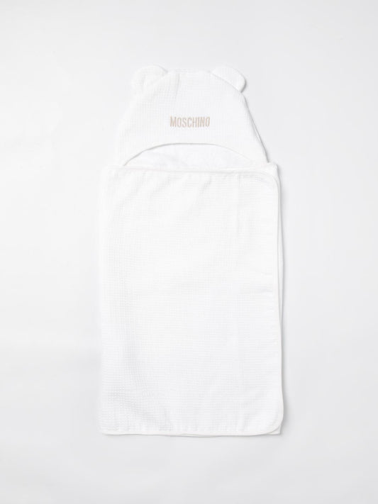 Moschino Towel Kids White