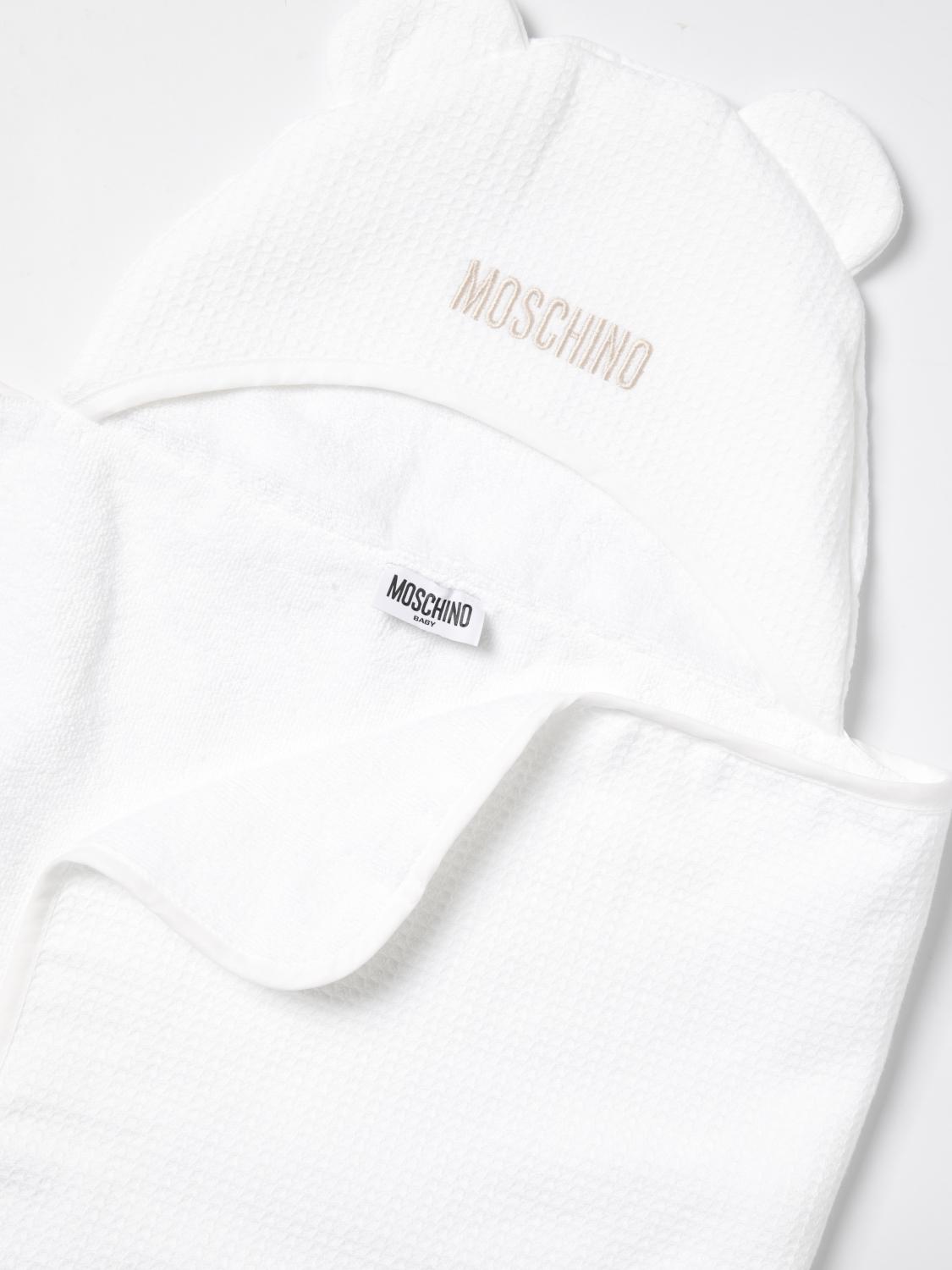 Moschino Towel Kids White