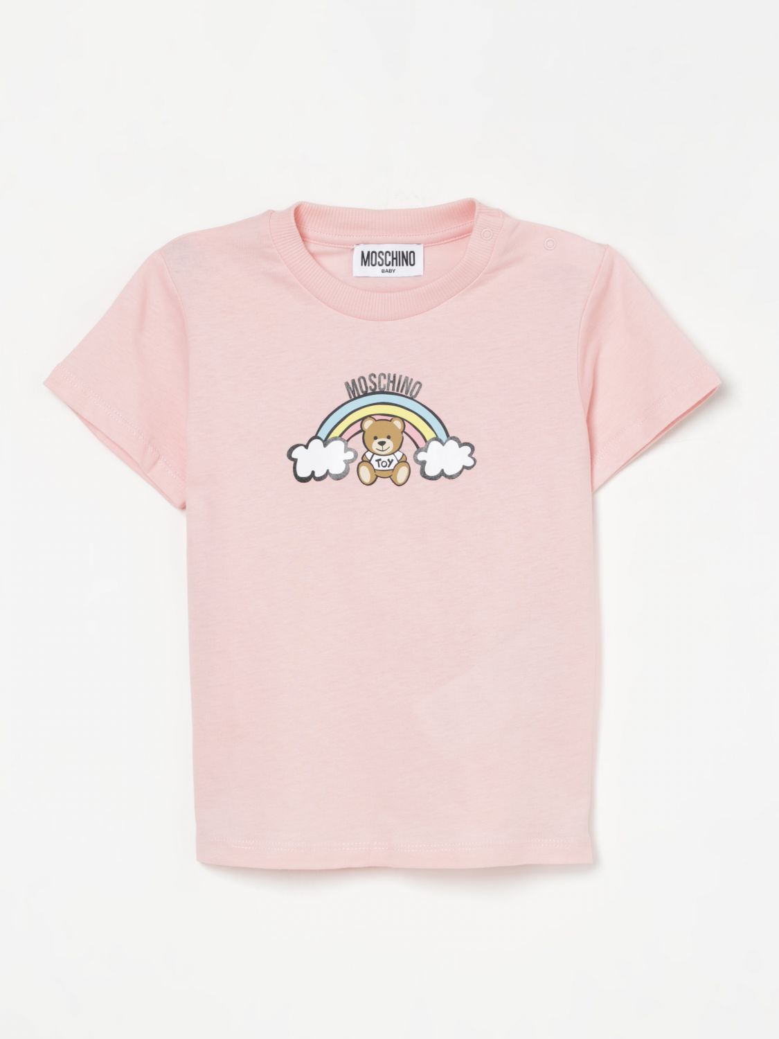 Moschino T Shirt Kids Pink