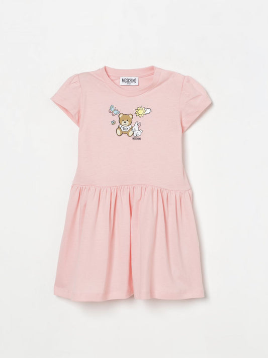 Moschino Romper Kids Yellow Cream