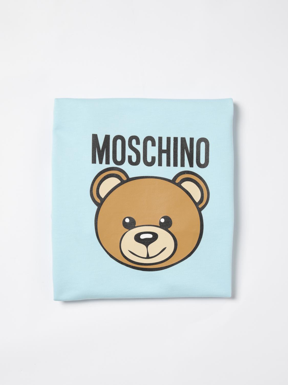 Moschino Blanket Kids Sky Blue