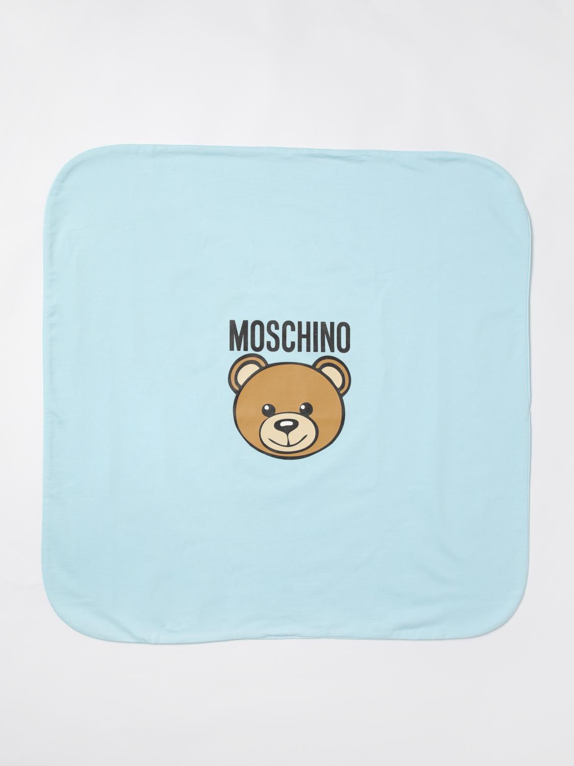 Moschino Blanket Kids Sky Blue