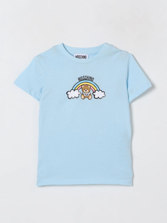 Moschino T Shirt Kids Sky Blue