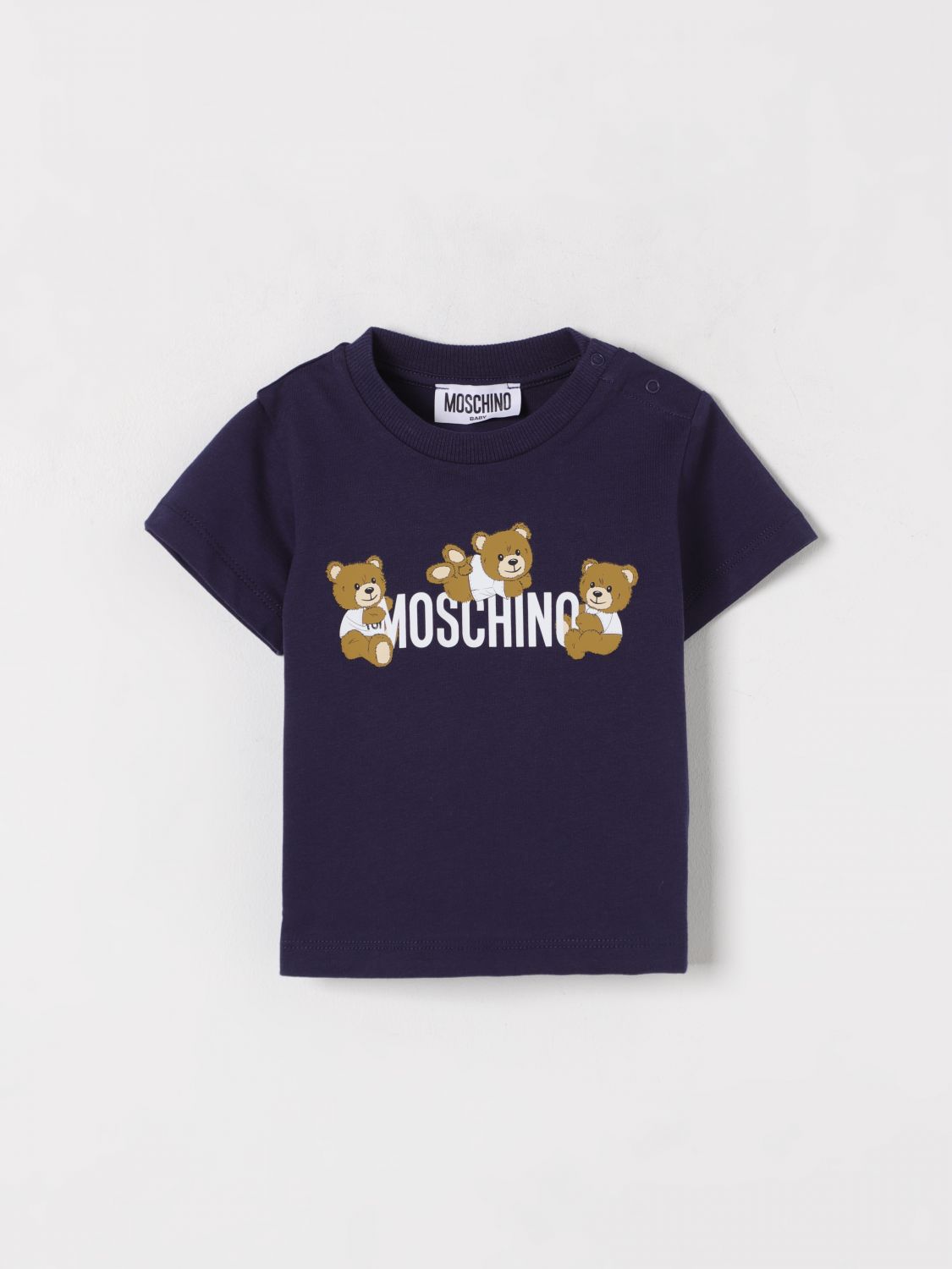 Moschino T Shirt Kids Navy