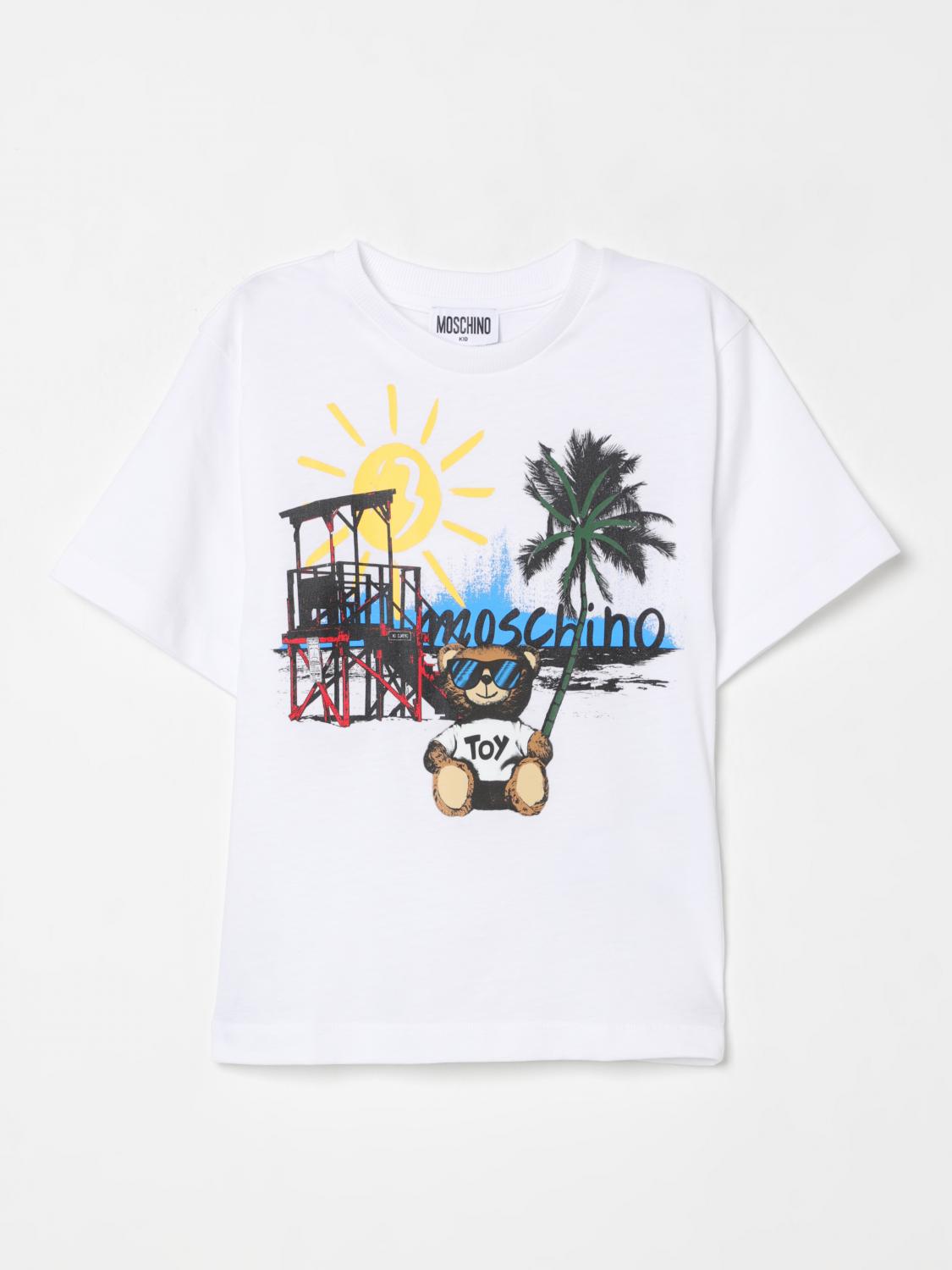 Moschino T Shirt Kids White