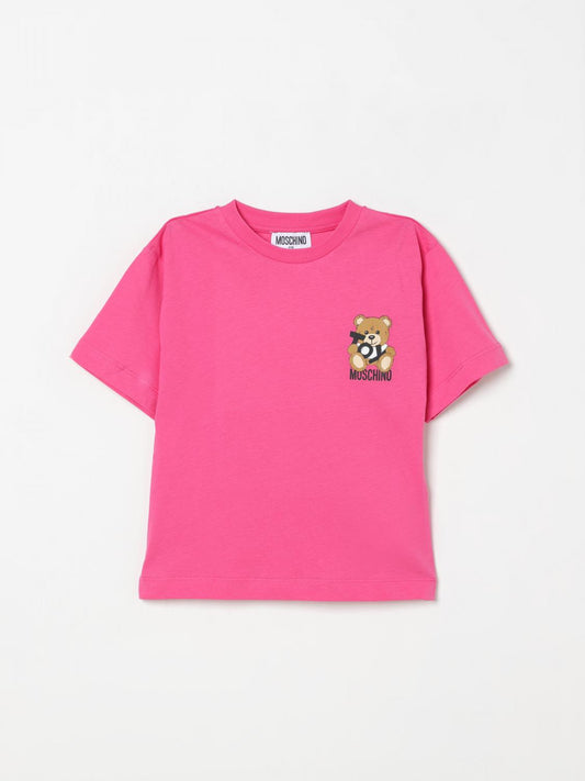 Moschino T Shirt Kids Fuchsia