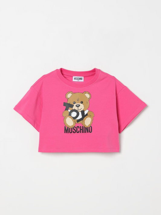 Moschino T Shirt Kids Fuchsia