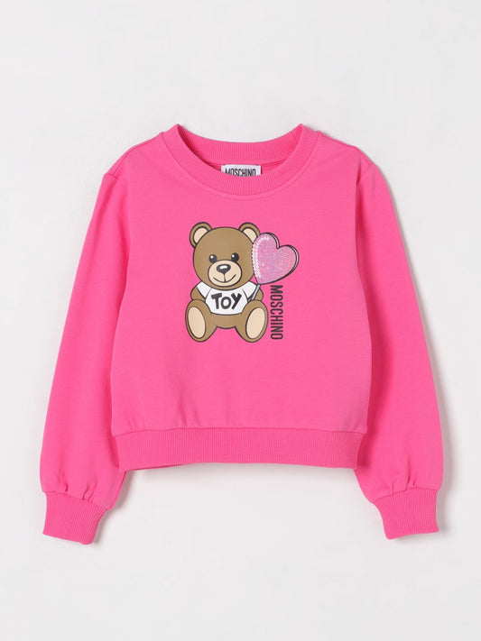 Moschino Sweater Kids Fuchsia