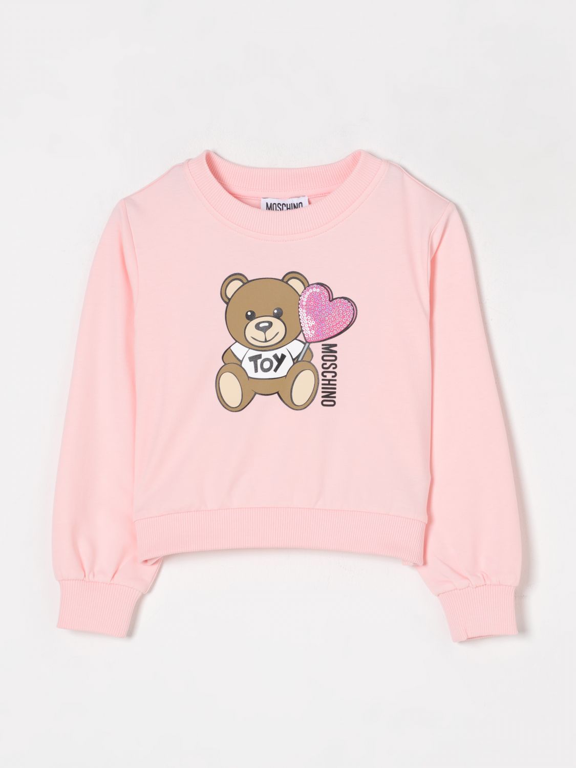 Moschino Sweater Kids Fuchsia