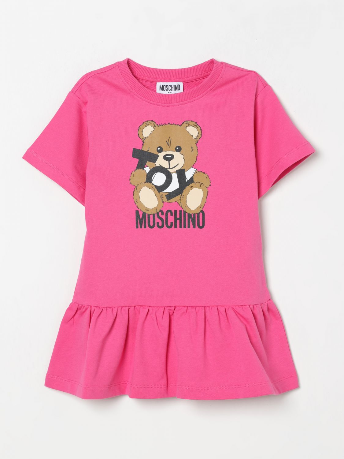 Moschino Dress Kids Fuchsia