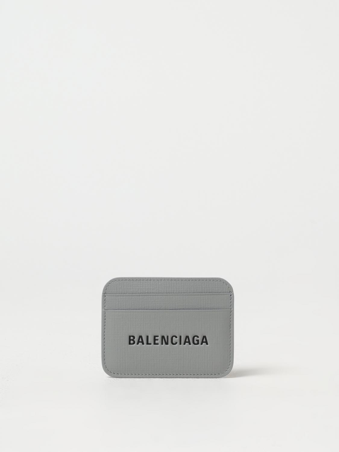 Balenciaga Wallet Woman Grey