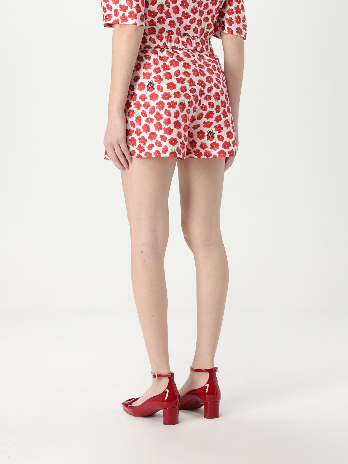 Versace Short Woman Red