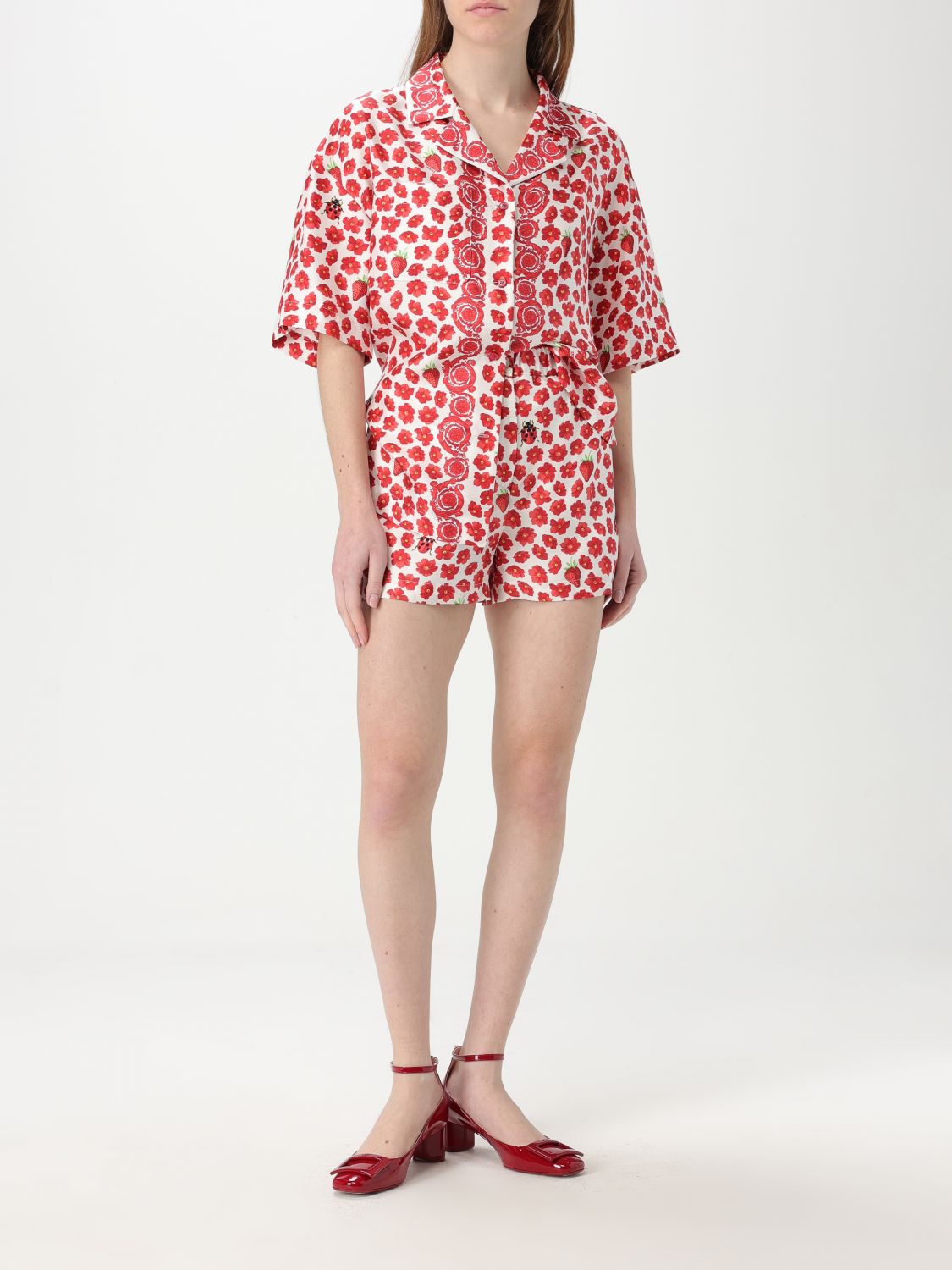 Versace Shirt Woman Red