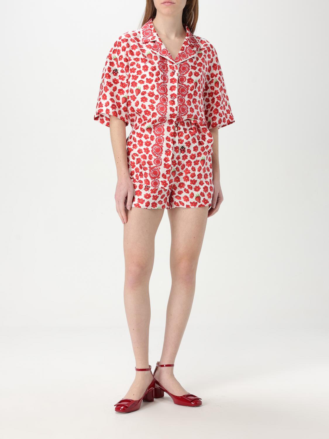 Versace Shirt Woman Red