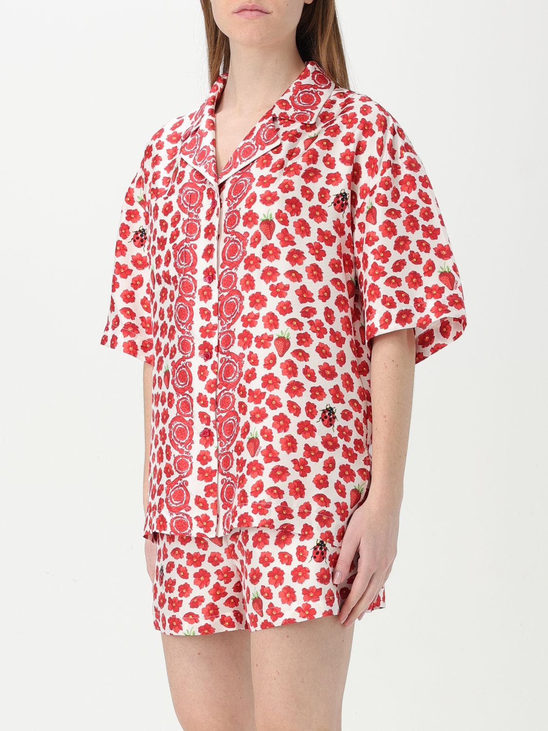 Versace Shirt Woman Red