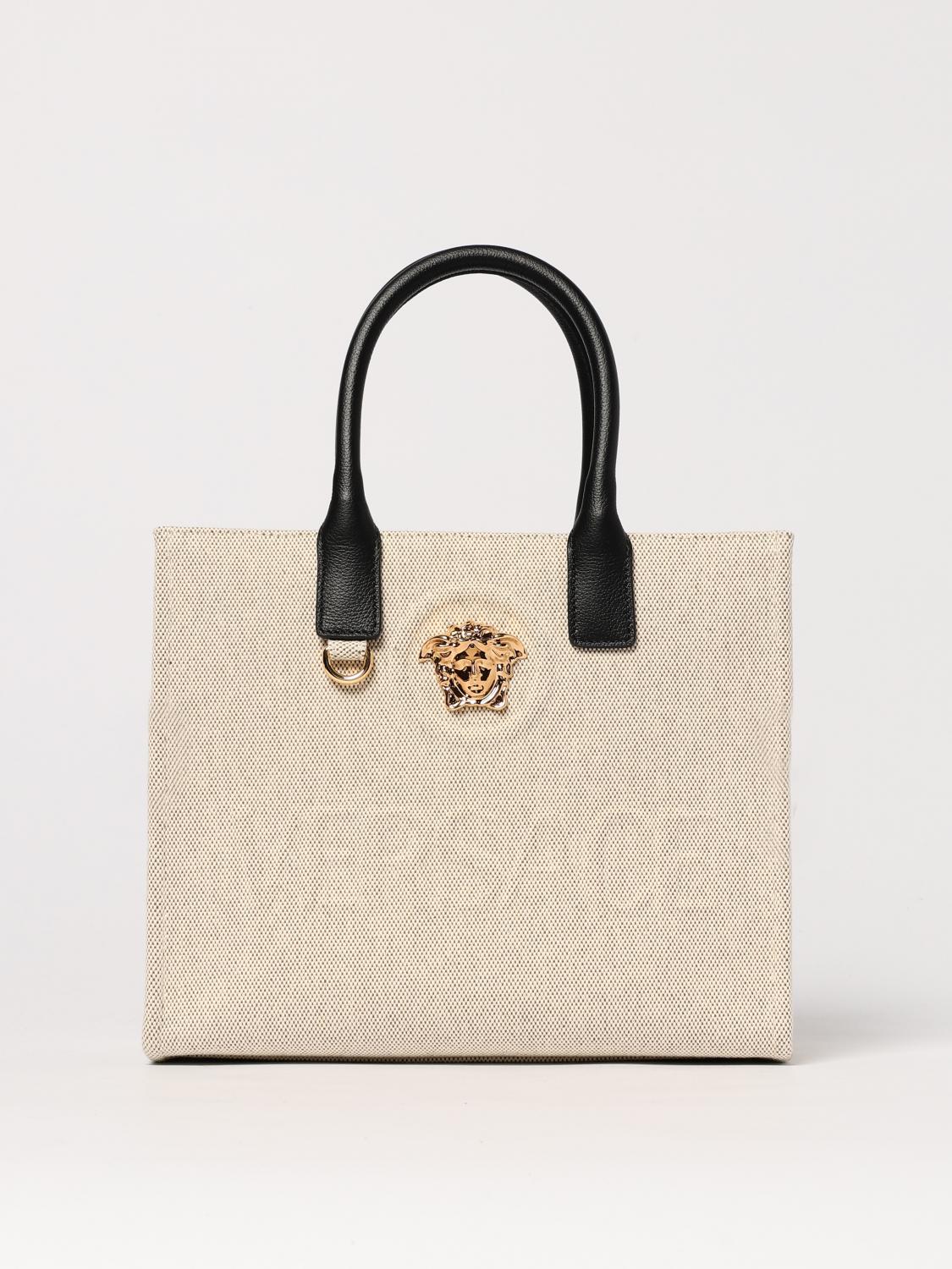Versace Handbag Woman Beige
