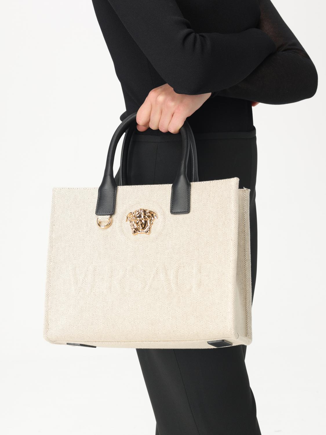 Versace Handbag Woman Beige