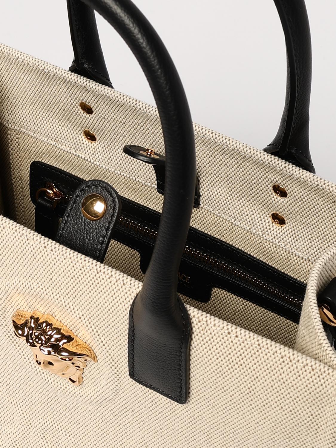 Versace Handbag Woman Beige