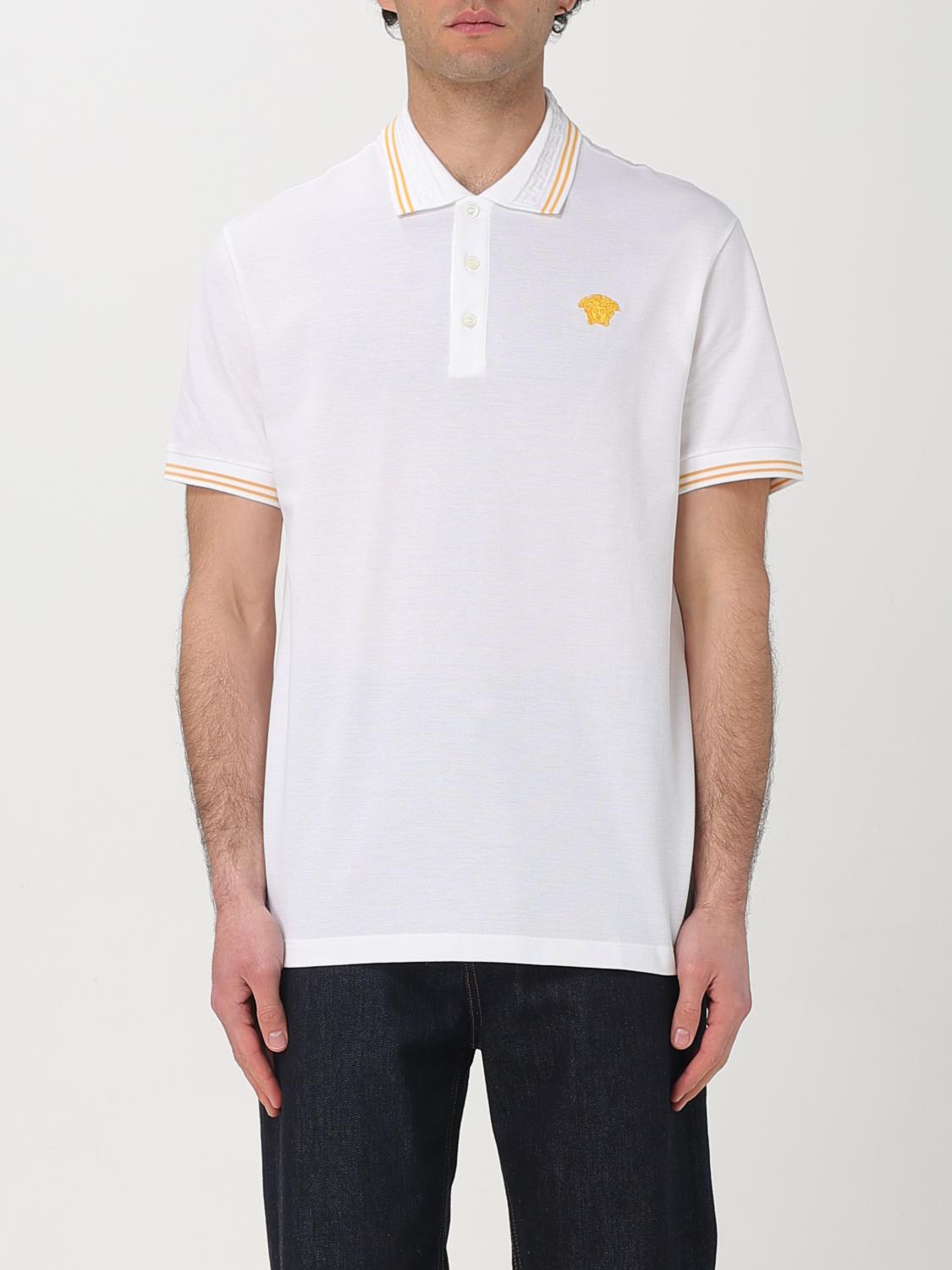 Versace Polo Shirt Men Black