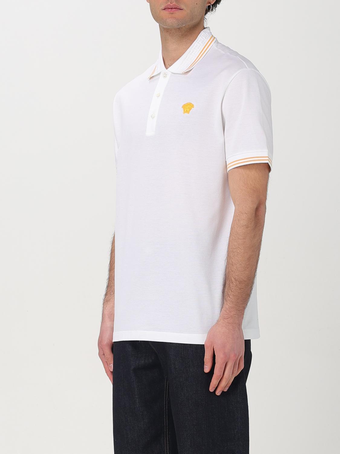 Versace Polo Shirt Men Black