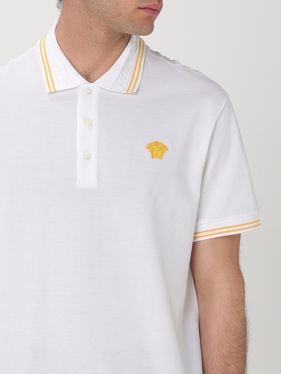 Versace Polo Shirt Men Black