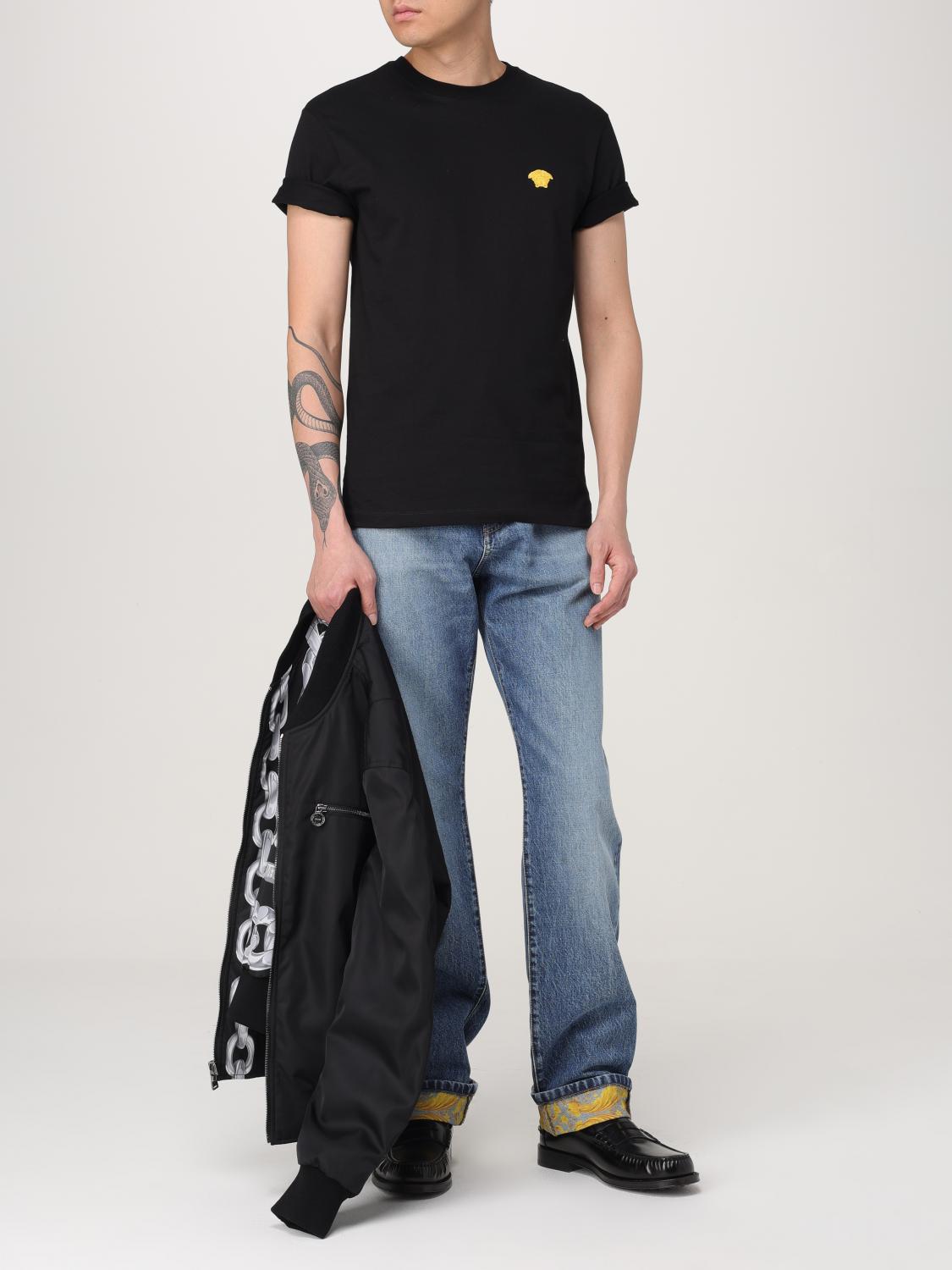 Versace T Shirt Men Black