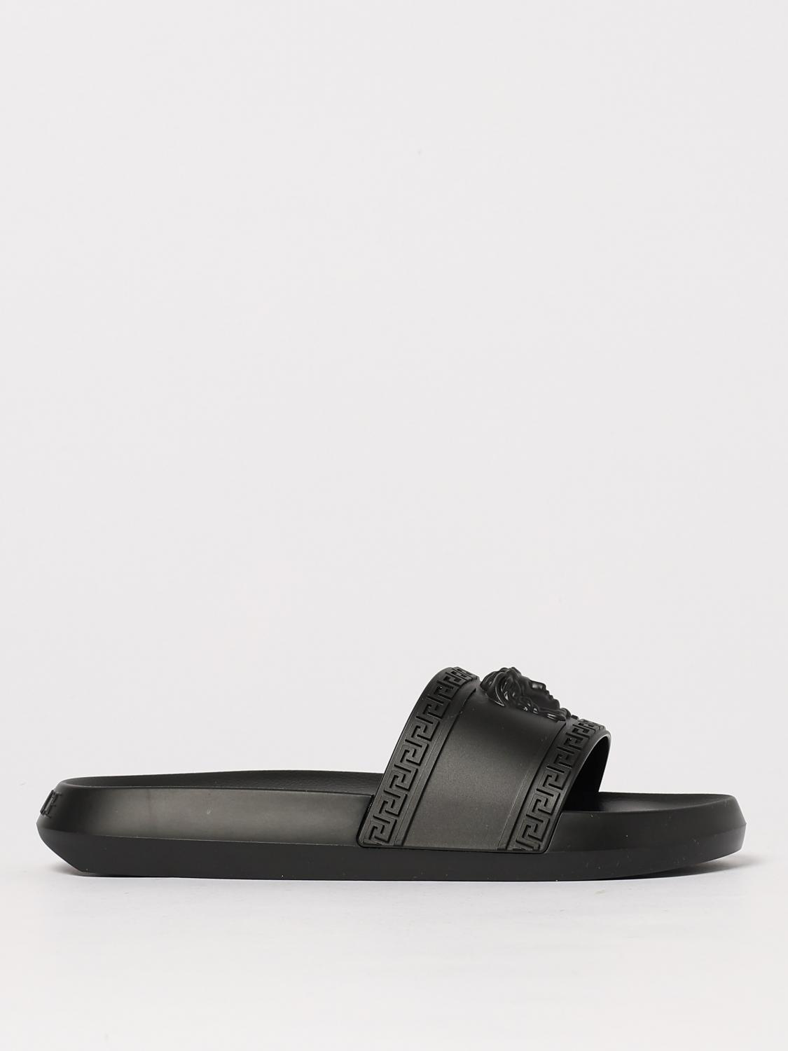 Versace Sandals Men Black
