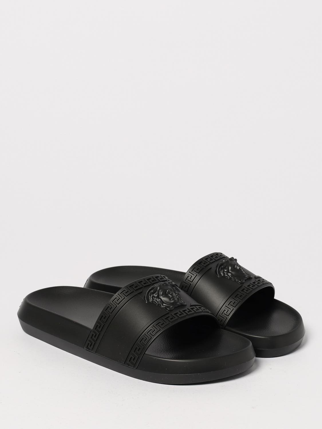 Versace Sandals Men Black