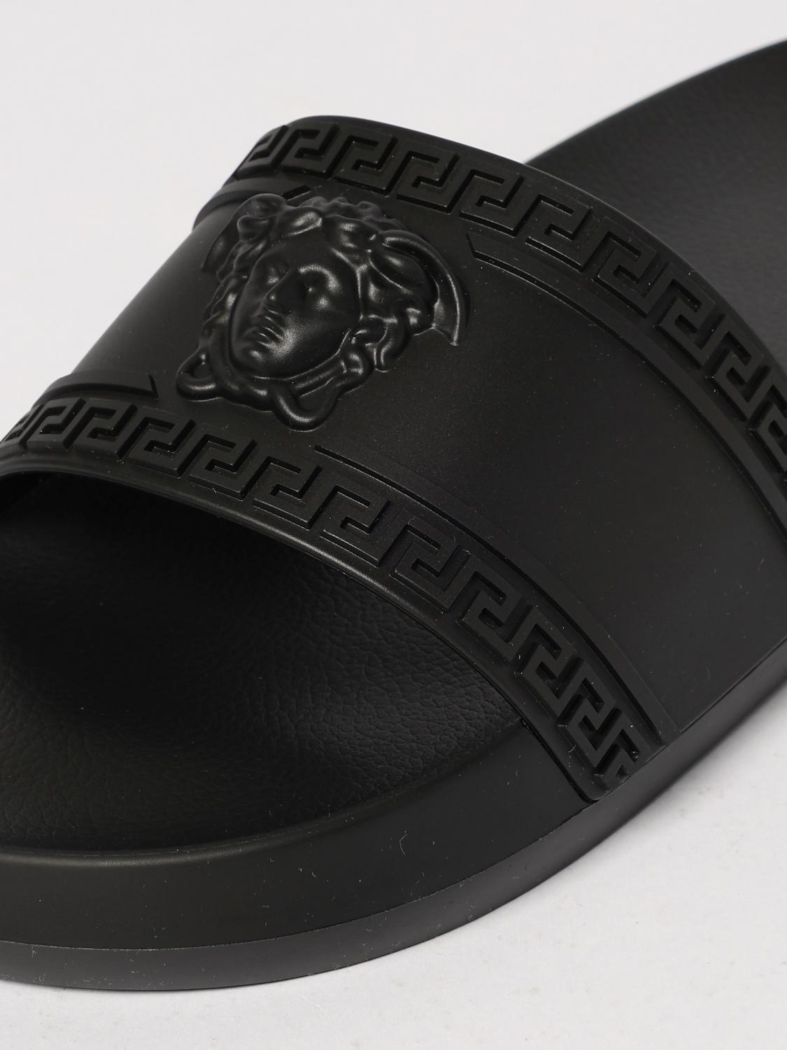 Versace Sandals Men Black