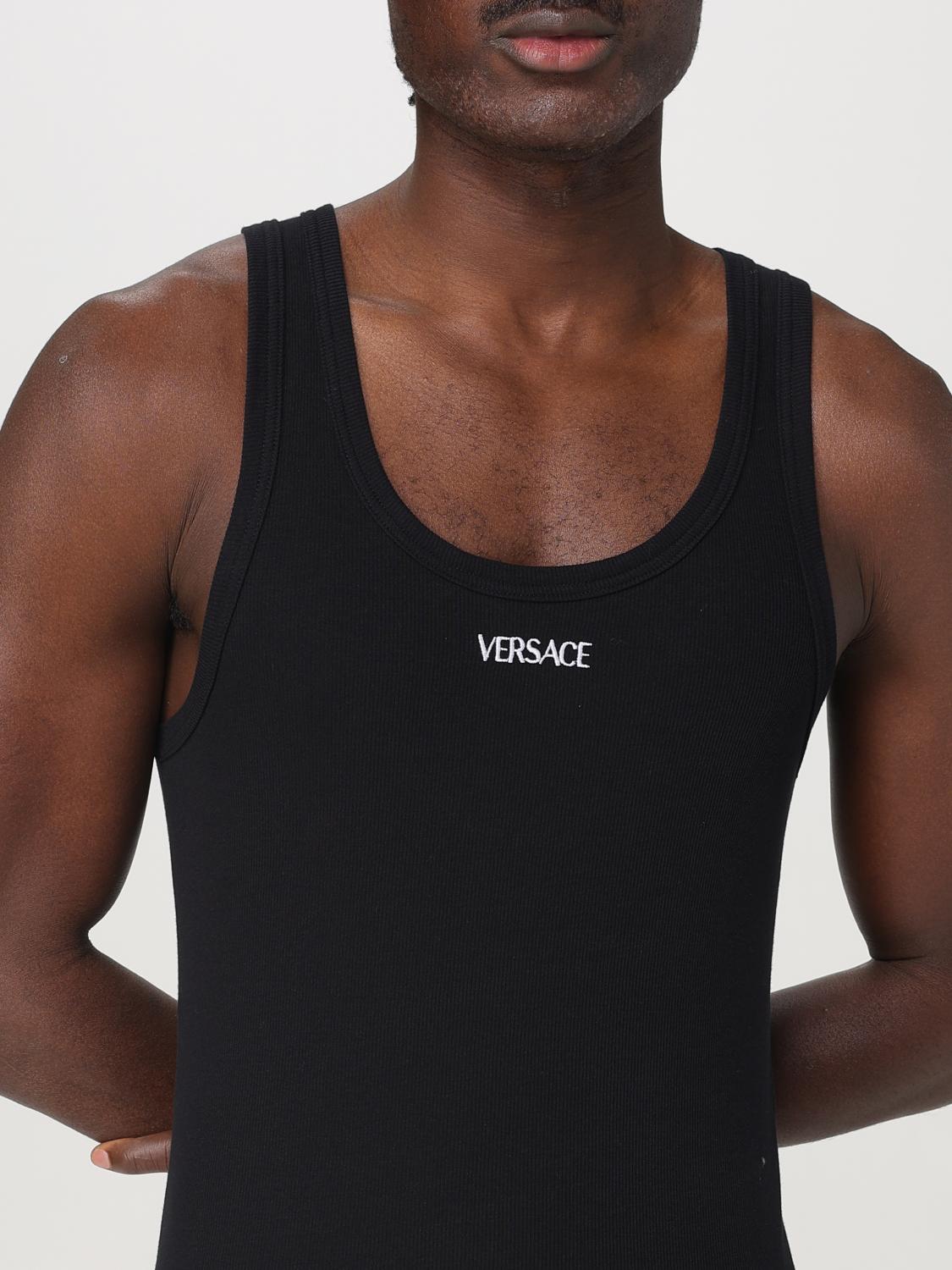 Versace T Shirt Men Black