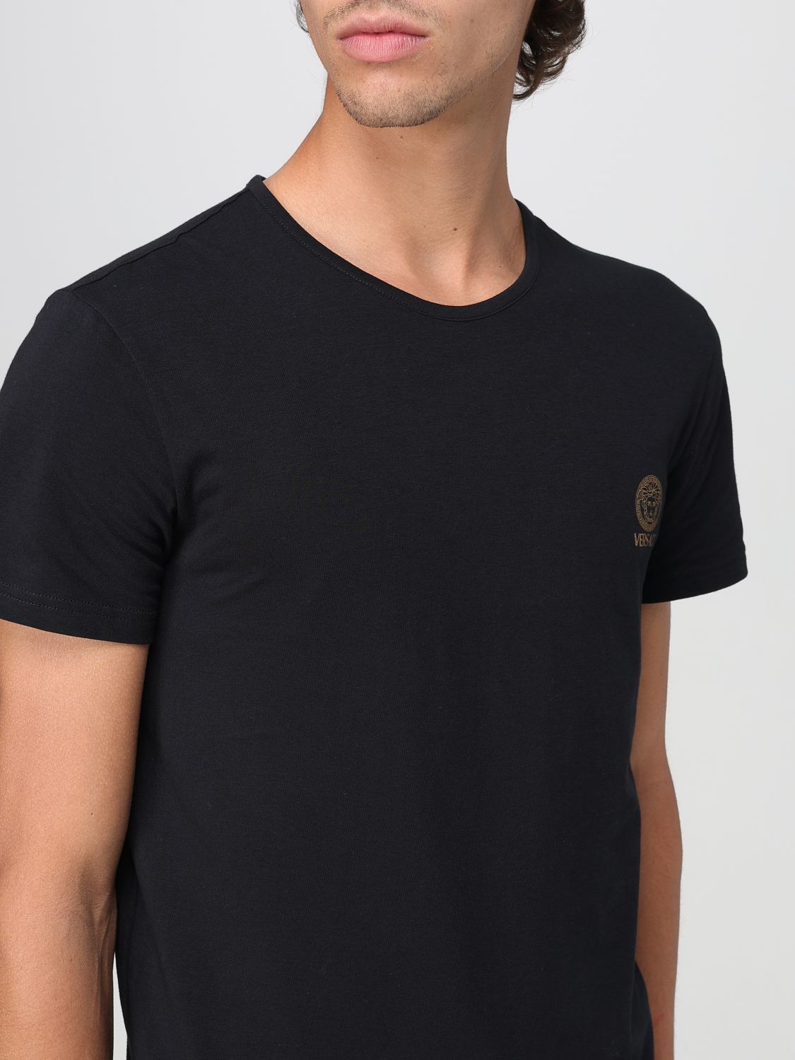 Versace T Shirt Men Black