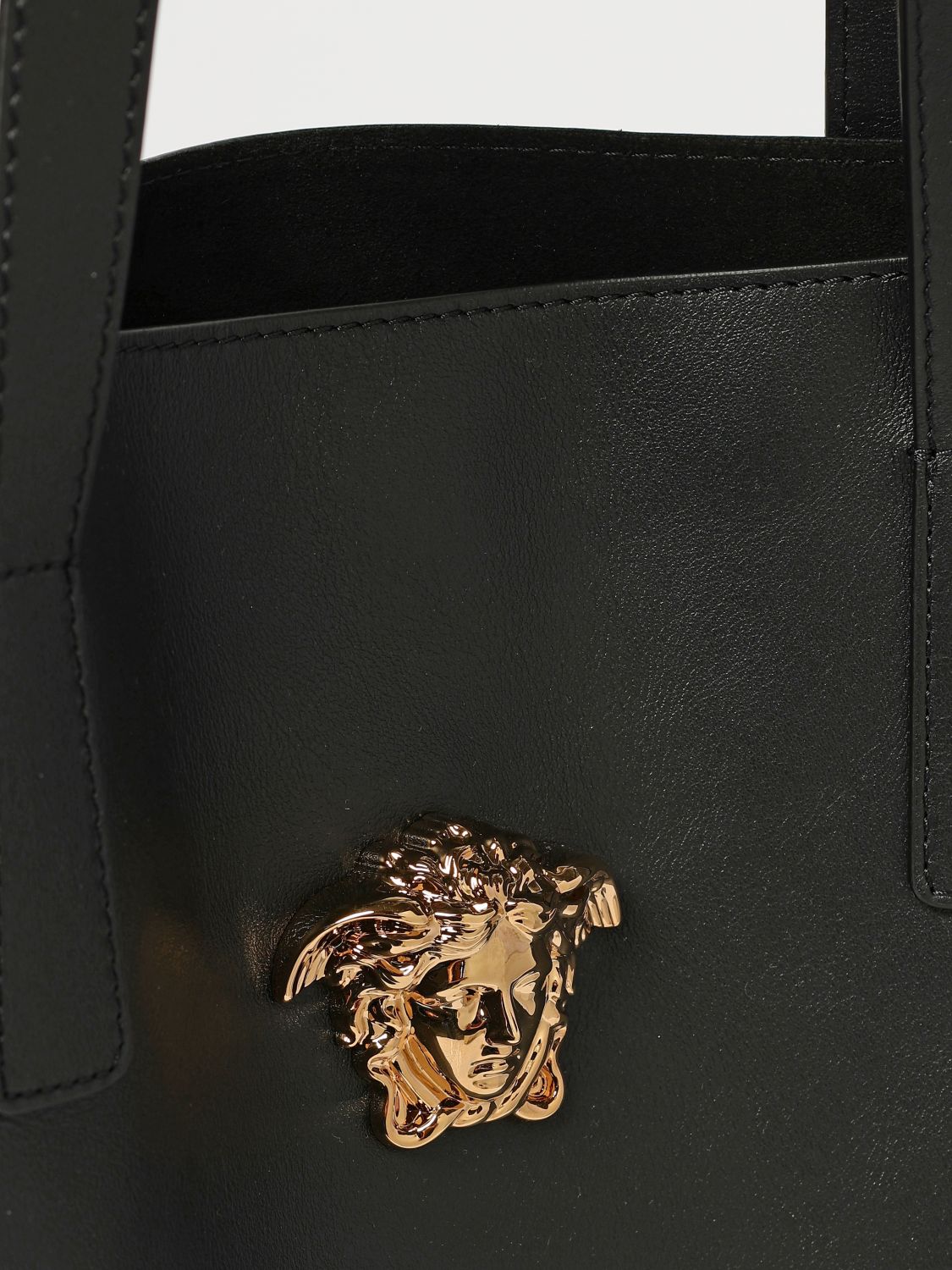 Versace Tote Bags Woman Black