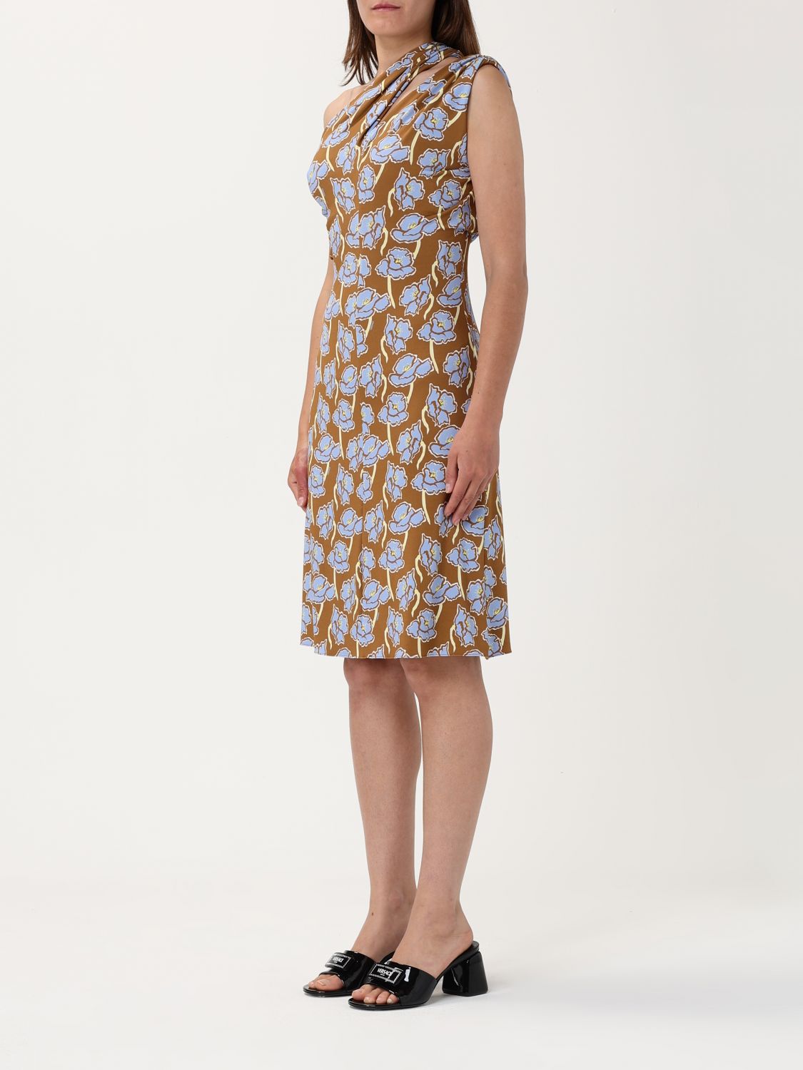 Versace Dress Woman Multicolor