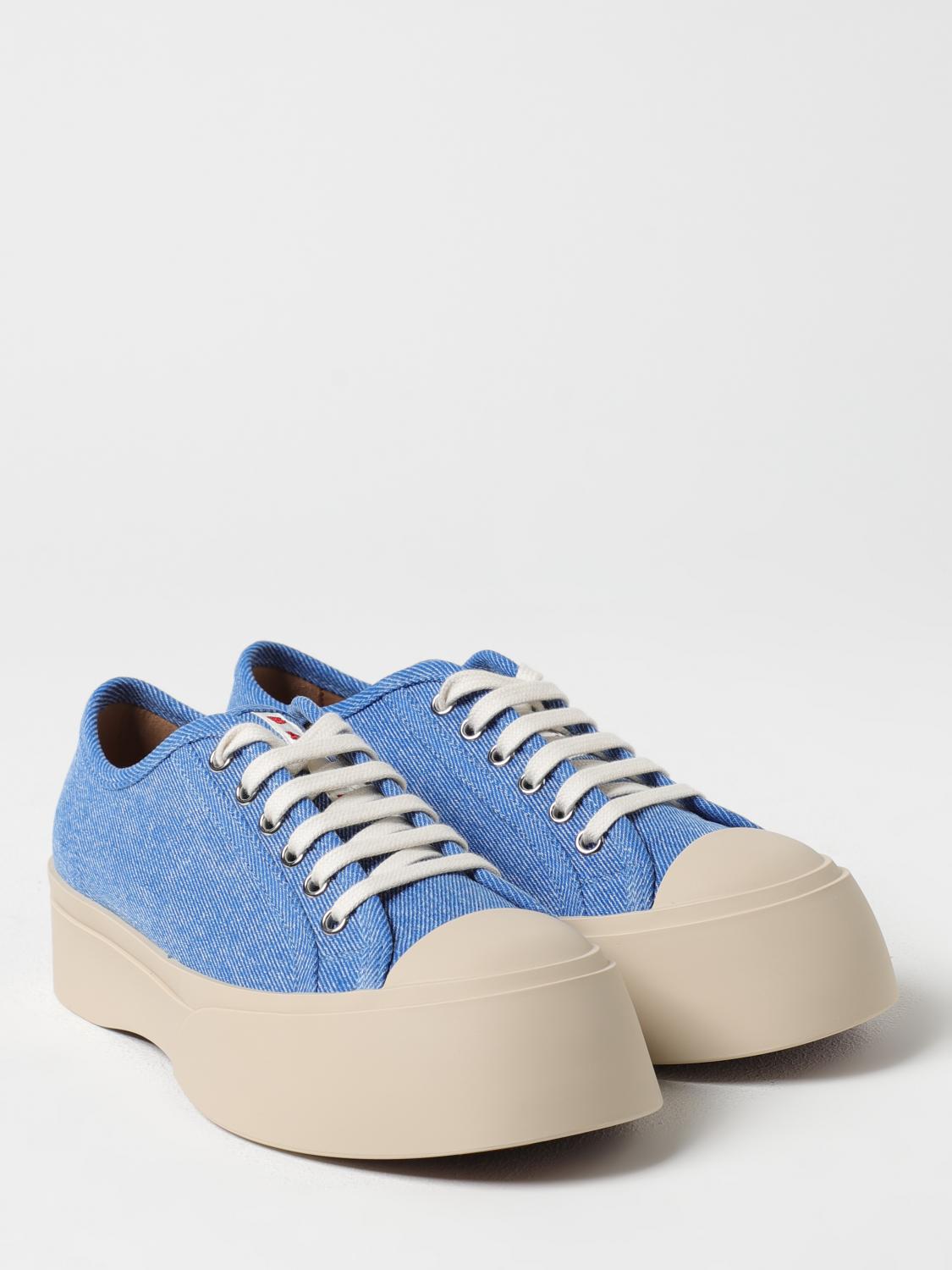 Marni Sneakers Woman Sky Blue