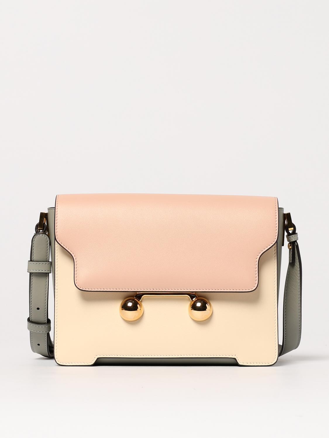 Marni Shoulder Bag Woman Camel