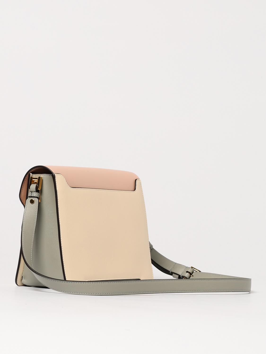 Marni Shoulder Bag Woman Camel