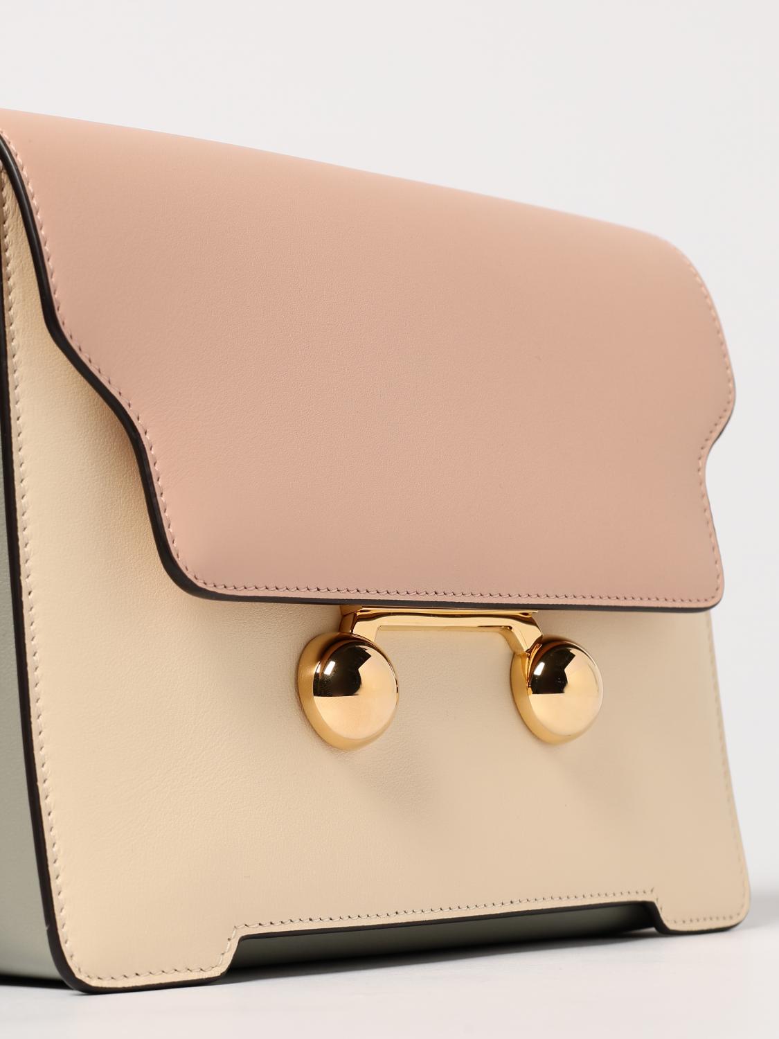 Marni Shoulder Bag Woman Camel