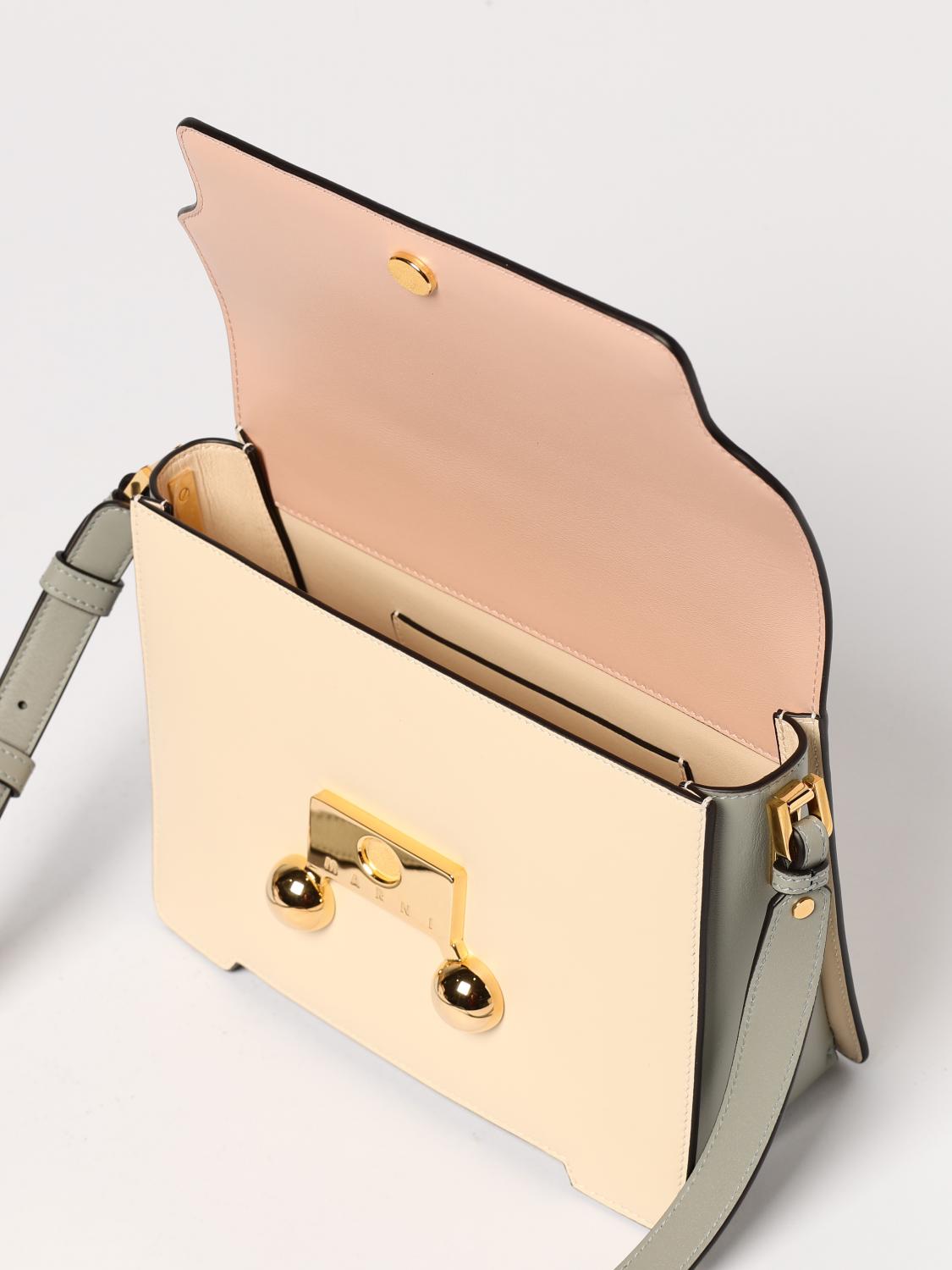 Marni Shoulder Bag Woman Camel