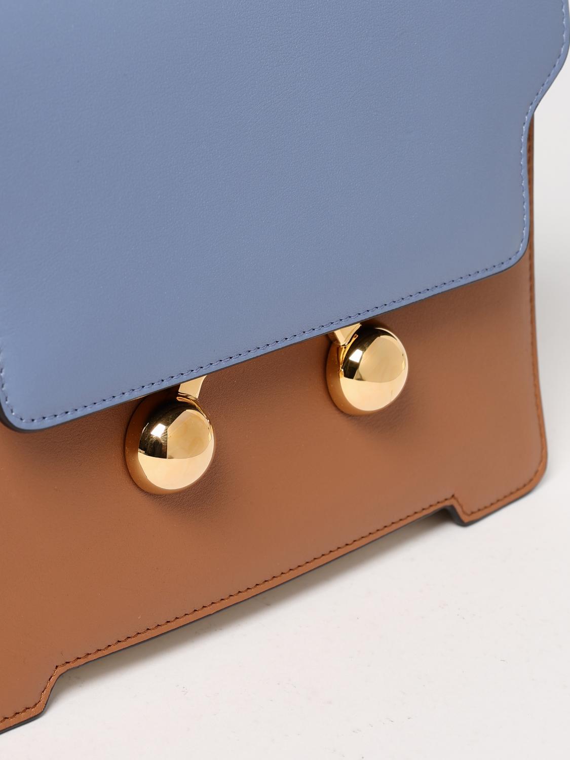 Marni Shoulder Bag Woman Camel