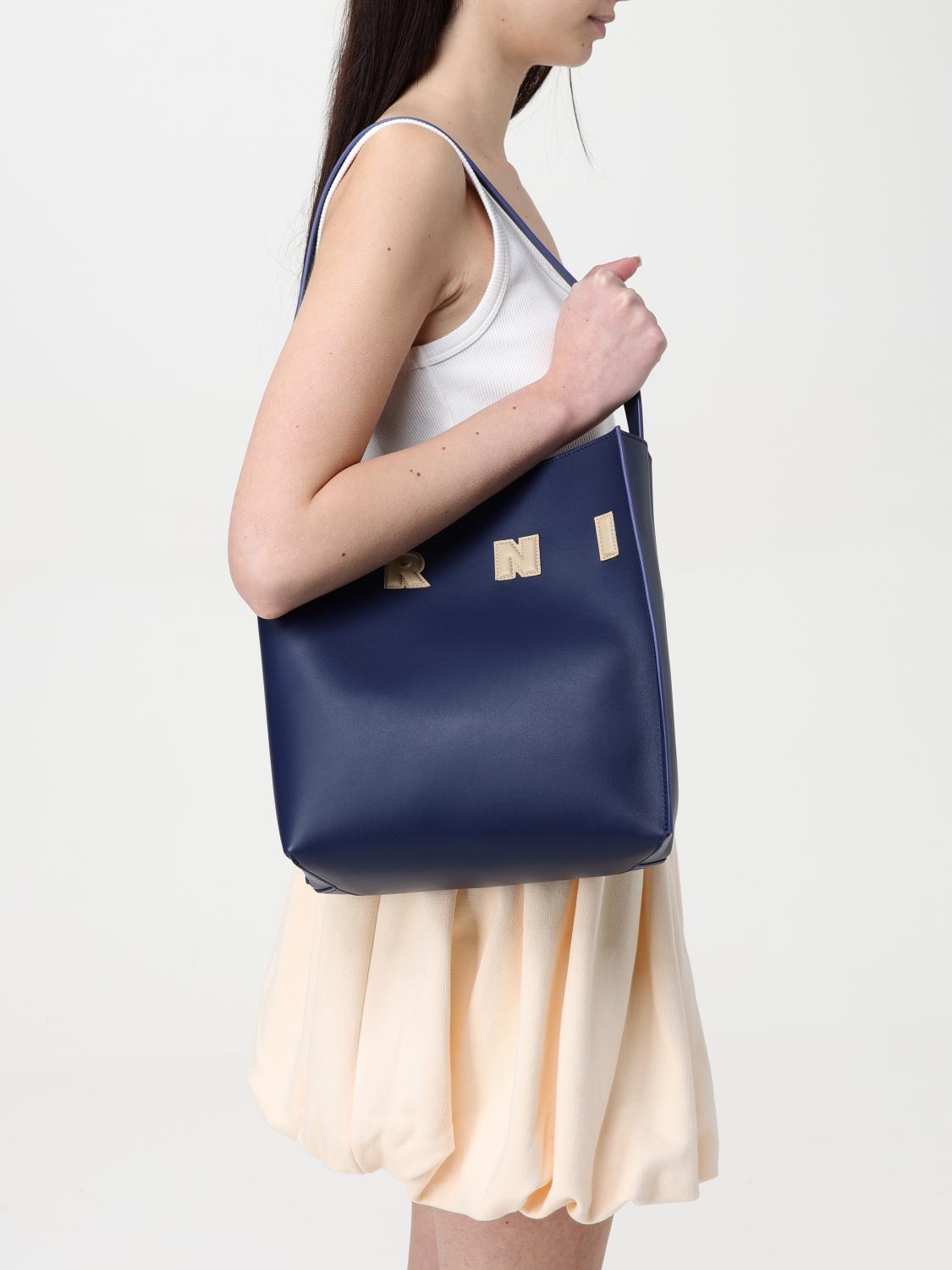 Marni Shoulder Bag Woman Ivory