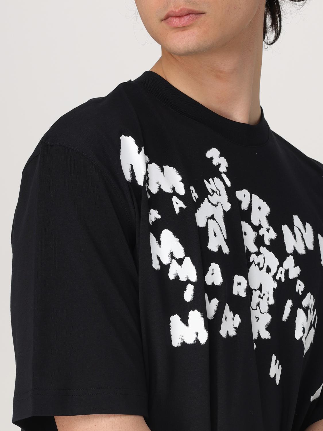 Marni T Shirt Men Black