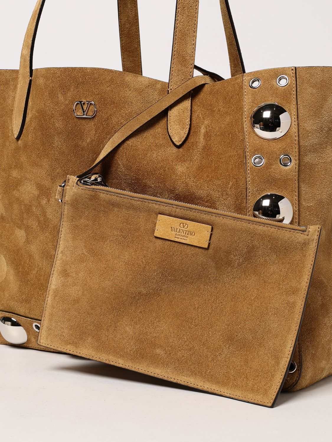 Valentino Garavani Shoulder Bag Woman Beige