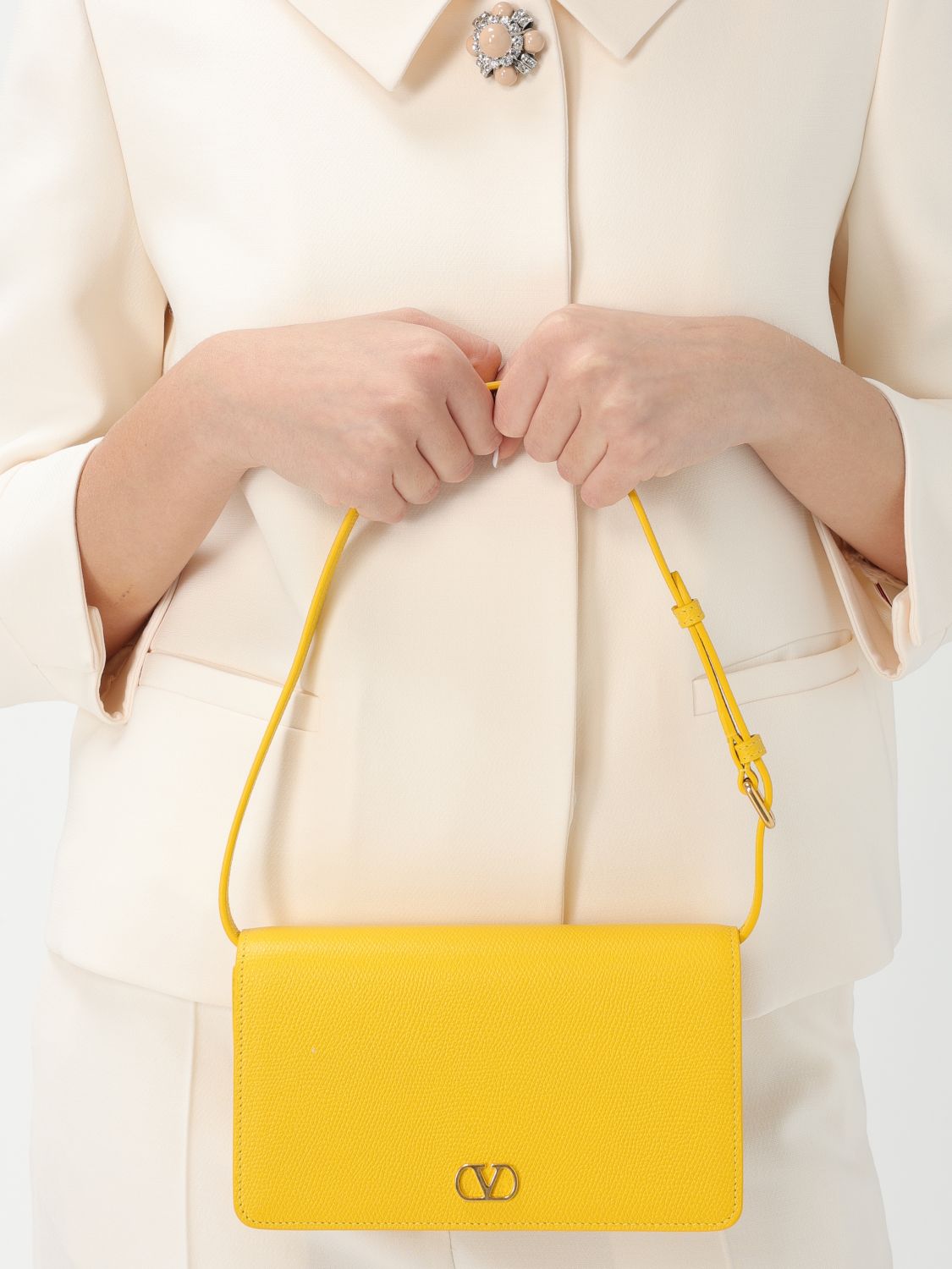 Valentino Garavani Shoulder Bag Woman Yellow