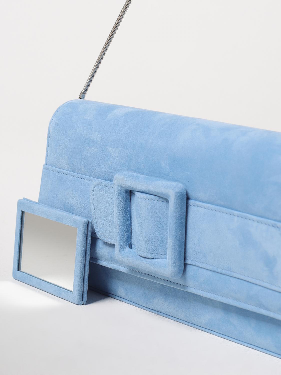 Manolo Blahnik Mini Bag Woman Gnawed Blue