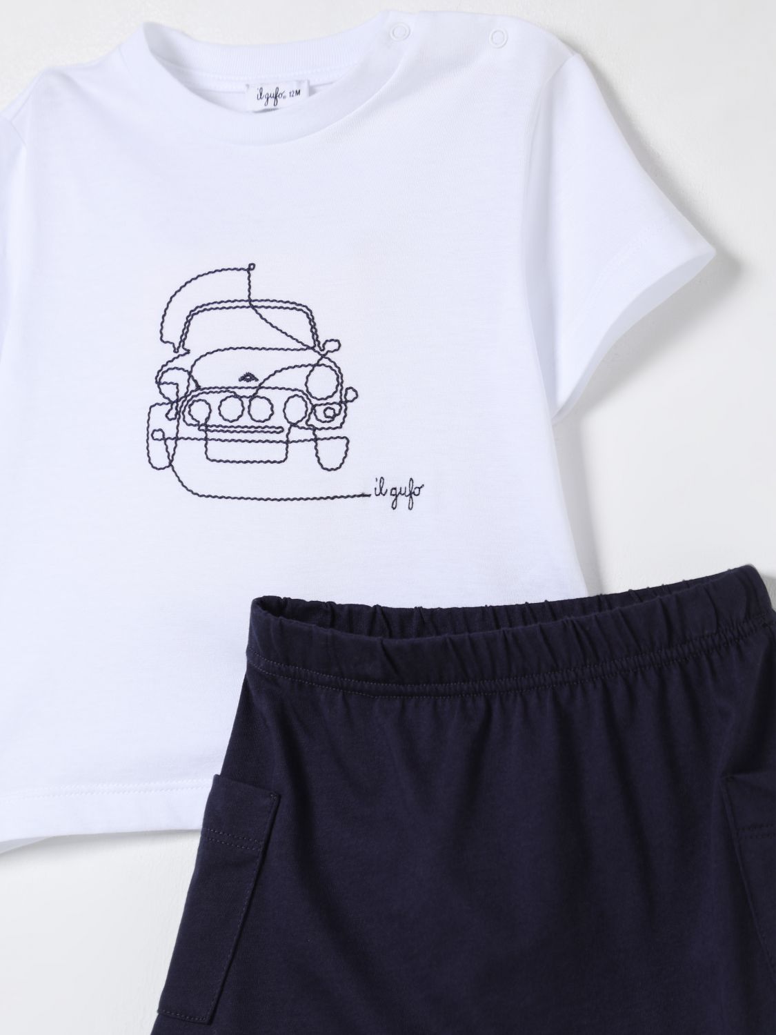 Il Gufo Jumpsuit Kids Blue