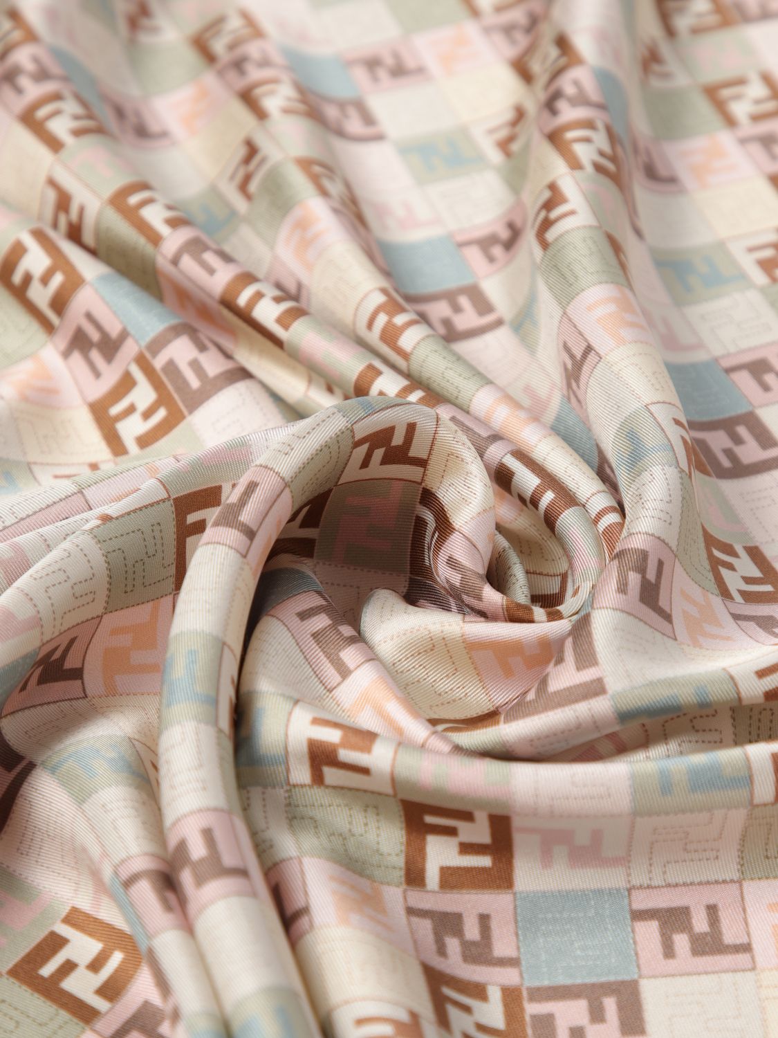 Fendi Neck Scarf Woman Beige