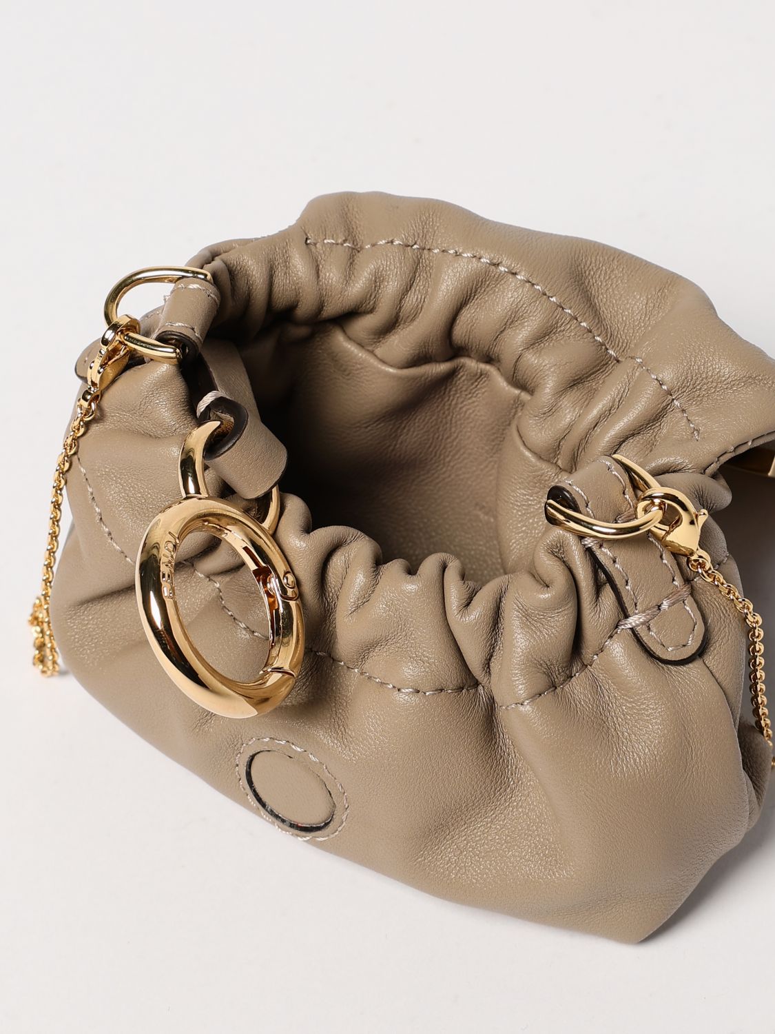 Fendi Mini Bag Woman Dove Grey