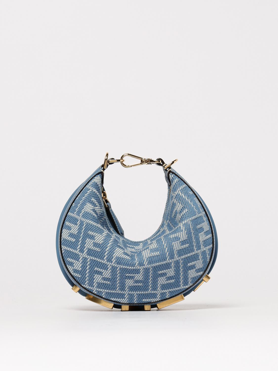 Fendi Mini Bag Woman Dove Grey