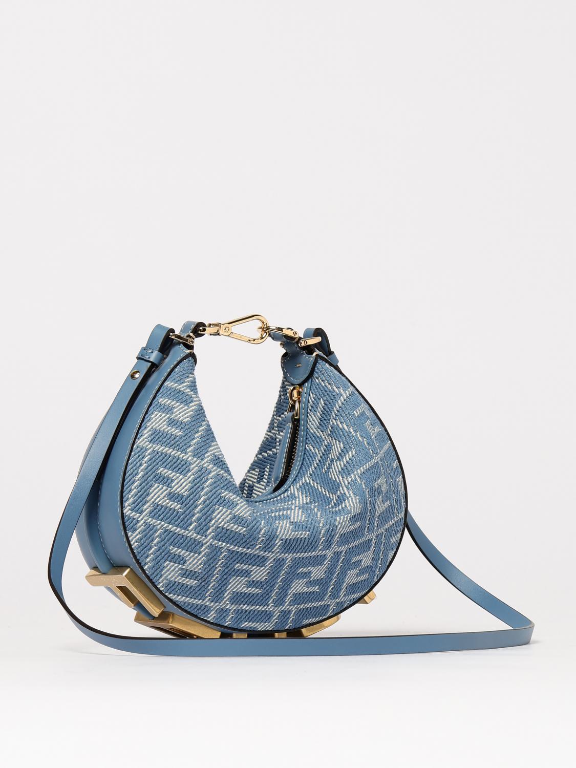 Fendi Mini Bag Woman Dove Grey